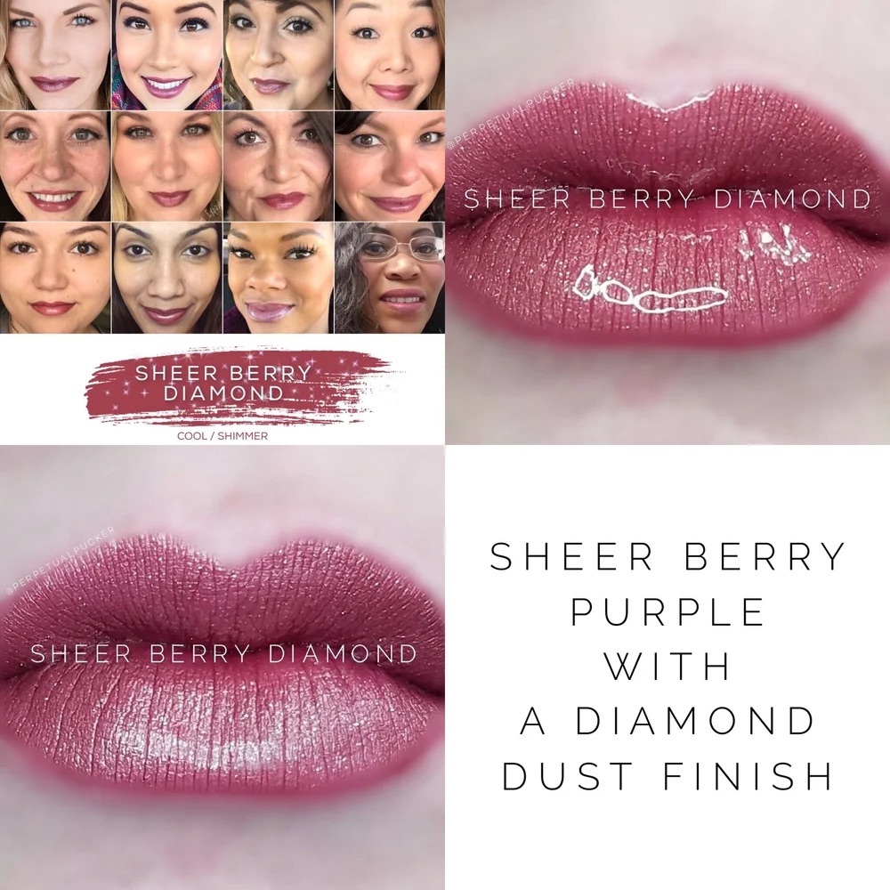 Sheer Berry Diamond LipSense